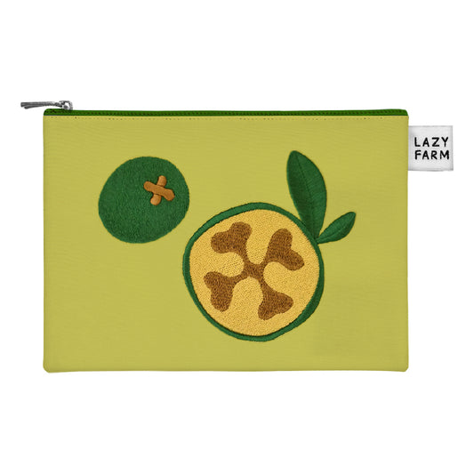 Flat Pouch(M)_Feijoa
