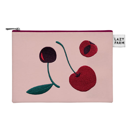 Flat Pouch(M)_Cherry